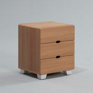 콩이 3단 미니 높은 서랍장 (무배)