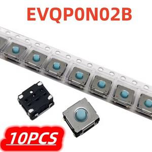 10개 스위치 EVQP0N02B 내부 패치 4 핀 6x6x2.5 탭 방수 방진 실리콘 버튼 원본
