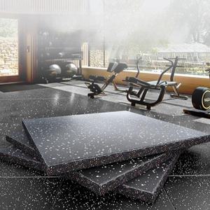 헬스장 바닥 매트 고무 충격 흡수 방음판 피트니스