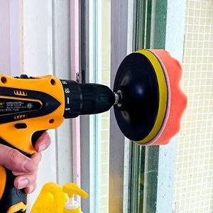 [셀러허브 패션][JHQRMPER_4B]차량용 컴파운드 전동드릴광택패드 세차 9종