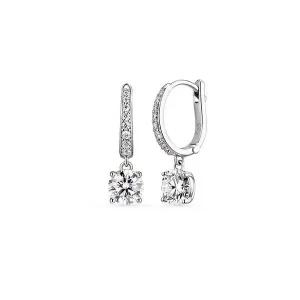 [도로시] 14k 클래어 모이사나이트 링귀걸이_5부