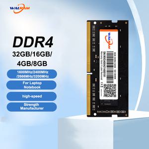WALRAM 메모리 램 노트북 메모리용 DDR4 2666 8GB 2666mhz 16GB 3200mhz 4GB 1600mhz 2400mhz Sodimm
