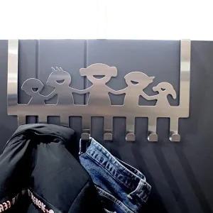 [셀러허브 패션][JHQRMEQV_4B]스텐 도어 벽걸이행거 무타공 문걸이 훅