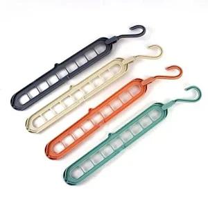 [셀러허브 패션][JHQRMEQB_4B]가로세로 옷걸이행거 9홀 멀티옷걸이