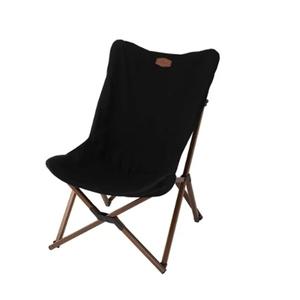 코베아WS 캔버스 롱 캠핑 의자 블랙