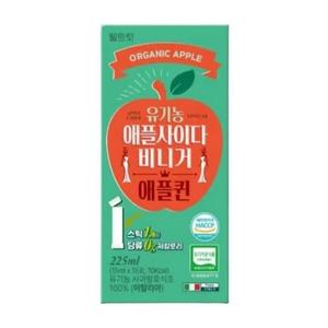 [단비] 웰트릿 유기농 애플사이다 비니거 애플퀸 15포 x 1박스
