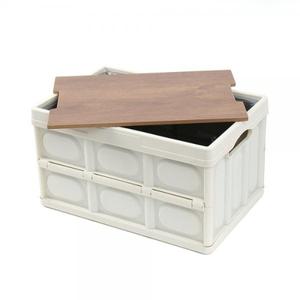 멀티수납 캠핑 폴딩박스(-방수백) 56L 트렁크정리함