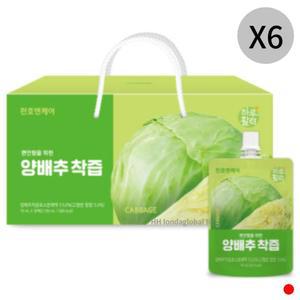 천호엔케어 국산 무농약 양배추 착즙 위 건강 30개 X6