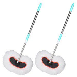 2개세트 밀크실크 셀프세차 밀대 청소솔 세차 브러쉬 120cm