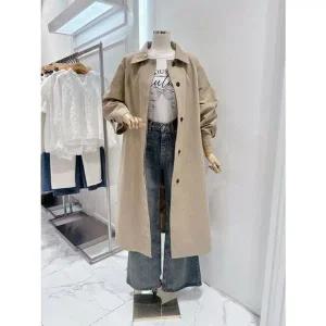 [NS홈쇼핑][ab.f.z] 코튼 오버핏 롱 트렌치코트 (ATZ5QR07G)[35036065]