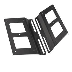 바이크 오토바이 블랙 범용 새들 백 마운트 지지대 가드 사이드 브래킷 가와사키 혼다 호환 야마하 스즈키