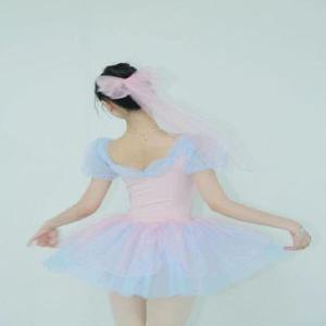 공주발레복 댄스 스커트 의상 발레리나 공연 체조 레이스 여성