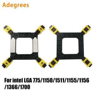 호환 조정 가능한 멀티 CPU 데스크탑 백플레이트 쿨러 브래킷 거치대 베이스 인텔 775 1700 1150 1151 1155