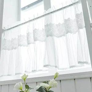 [셀러허브 패션][JHQS7LEM_4B]밸런스 가리개커튼 부엌커튼 레이스가리개