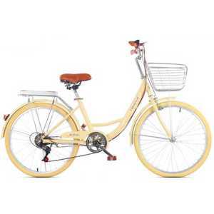 바구니 자전거 일본 출퇴근용 마트 입문용 나들이 카카미/고구성 22인치
