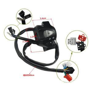 바이크 오토바이 핸들 바 스위치 혼다 호환 PCX CB 150 300 650 전기 안개등 시동 방향 지시등 7/8 인치 22