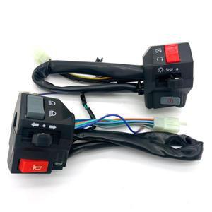 바이크 오토바이 핸들 바 스위치 방향 지시등 SRZ MTR 혼다 호환 범용 전기 시작 컨트롤러 듀얼