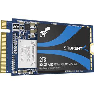 SABRENT 내장 SSD 2TB Rocket NVMe PCIe M.2242 DRAM
