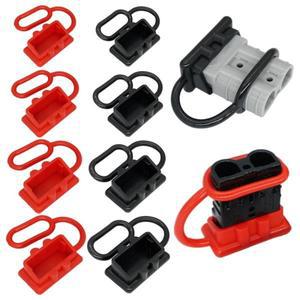 부드러운 먼지 커버 2 극 전원 커넥터 액세서리 핀 배터리 고무 플러그용 더스트 캡 50A 600V