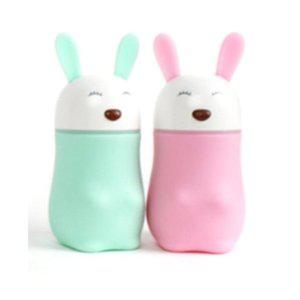 위플 베이직 실리콘 토끼 가습기 올데이 무드등 핑크 (WFH4ZV0)