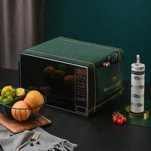 전자 렌지 데일리 커버 방진 클래식 주방 소품 수납 (WFH5KP8)