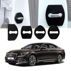 [ME92PP2S_52C0]도어체커 제네시스 전용 커버 블랙 G80