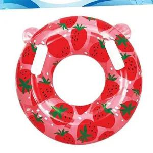 [셀러허브 패션][JHQS7MDZ_52GP]70cm 딸기 손잡이원형튜브 물놀이튜브