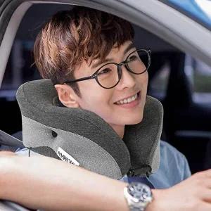 [셀러허브 패션][JHQS97DC_52AQ]메모리폼 목베개 여행용목베개