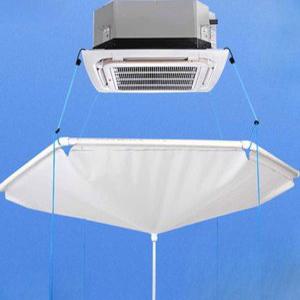 시스템 배수통 천장형 청소용 세척 2m 클리닝 1 주머니 윈드 커버 에어컨 물받이