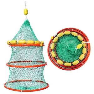 씨타임 45 레드 부력망 3단 살림망 바다낚시 그물망-WB7D0D2