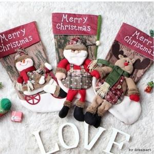 봉제 대형 산타양말