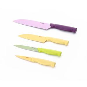 네오플램 컬러 코팅 칼세트 4P 675561 코스트코 두레샵