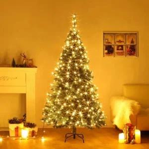 180cm 풍성한 스카치 트리 + LED전구 세트 300구 웜색