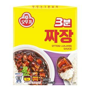 [MENOCJPL_52EH]오뚜기 레토르트식품 쇠고기 짜장 3분 200g