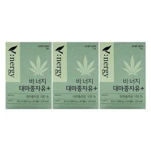 비너지 대마종자유 플러스 1000mg x 30캡슐 x3박스