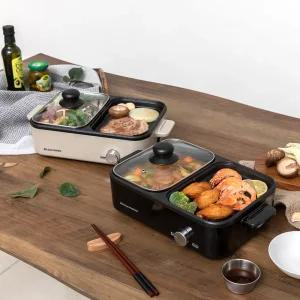 엔뚜마노 내열 유리 욜로 미니 전기그릴 EM-G55 2 color