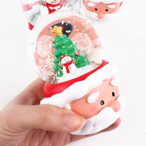 [JHQS7I27_4B]크리스마스 산타얼굴 위 워터볼(2개입) Z80