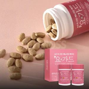 박원숙 요가드 배뇨 건강 뼈 건강 마그네슘 아연 호박 씨 추출물 여성 여자 건강 기능 식품 영양제 1세트