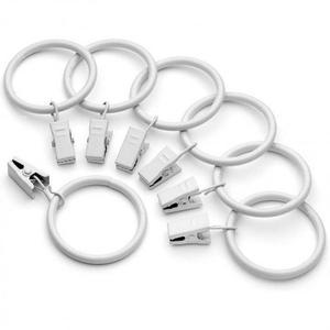 일반형 부자재 커튼 집게링 흠 고리 25mm 20pcs (3gqy1)