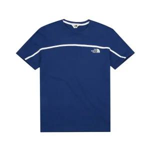 [노스페이스][텍가 69000원] 노스페이스 폴리 돔 반팔 라운드 티 FM1NT7UJ04K-NAV