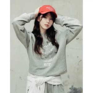 지오다노맨투맨 여성 루즈핏 봄 가을 긴팔 스웨트 티셔츠 10컬러 RB839