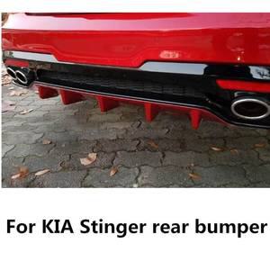 스팅어 스포일러 기아 K8 FRP/카본 리어 범퍼 디퓨저 프로텍터 바디킷 삽 립