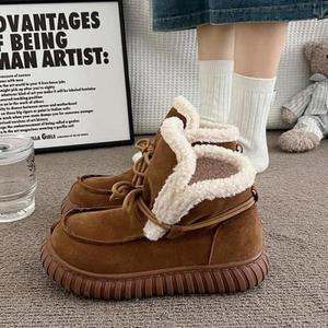 여성미들부츠 스웨이드미들부츠 부츠 여성장화 패딩부츠 URS2005748 레인부츠 웨스턴