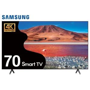 삼성 70인치 176cm 4K 울트라HD 스마트TV LED 70TU7000 스탠드 설치