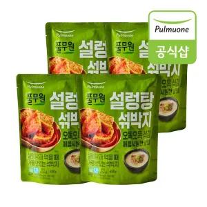 [보리보리/풀무원]풀무원 설렁탕 섞박지(450g) x 4개