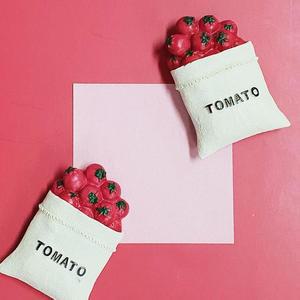 음식 모형 심플마그넷 토마토 봉투