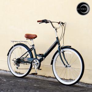 생활용 24인치 7단 접이식 시티자전거 CFD24 (따릉이 유사사이즈/ 남녀공용)