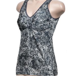 여성 인견 노와이어 부직포 브라 런닝 세트 고급속옷