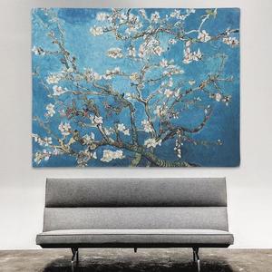 명화 패브릭유행 포스터 반고흐 꽃피는아몬드나무 그림 L