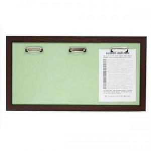 인조목 집게세련식 게시판(A4-W3)가로형